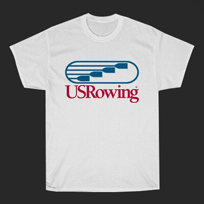 #ad #ad Team USA US Rowing Sports Men#x27;s White T Shirt $15.99