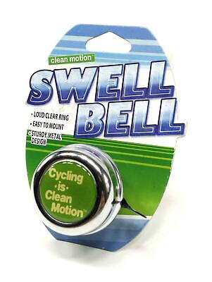 #ad Clean Motion Swell Bell Bicycle Bell Green $7.81