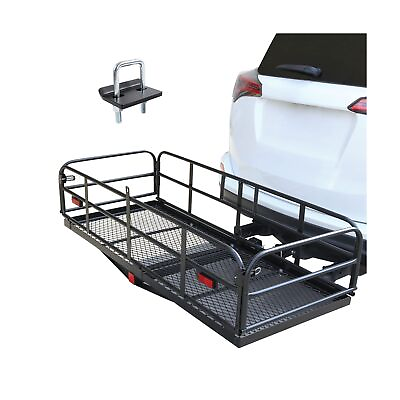#ad JDMSPEED Hitch Mount Cargo Carrier Car Storage Hitch 400 Lbs 60quot; x 24quot; x 14.4... $209.94
