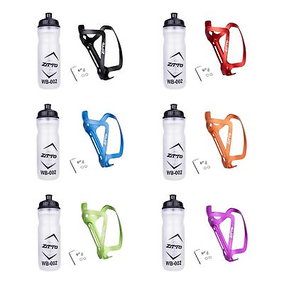 #ad Mountain Bike Water Bottle Cage with Drink Bottle Stylish Sport Accessory $14.87
