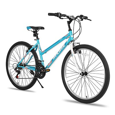 #ad HILAND Bamcbase Womens Mountain Bike 24 26 Inch 21 Speeds Hybrid Commuter Bi... $308.95