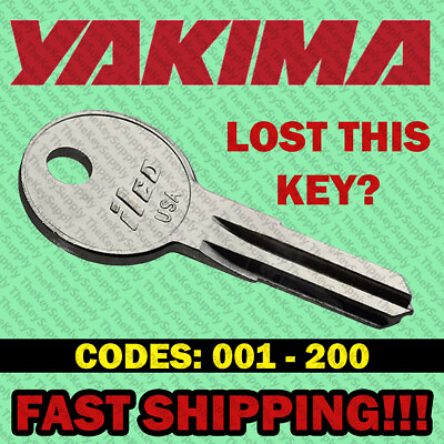1 YAKIMA Replacement Key Lock Ski Roof Rack Bicycle Cargo Carrier Whispbar $7.90