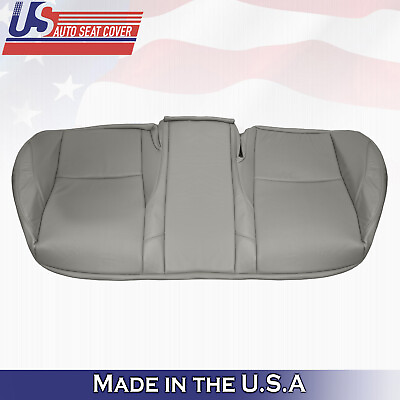 #ad Fits 2007 to 2012 Lexus ES350 Rear Bench Bottom Perforated Leather Cover Gray $232.50