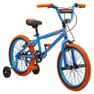 BOYS TRAINING BIKE Kids Bicycle Single Speed 18 In. Wheels w Training Wheels $87.59