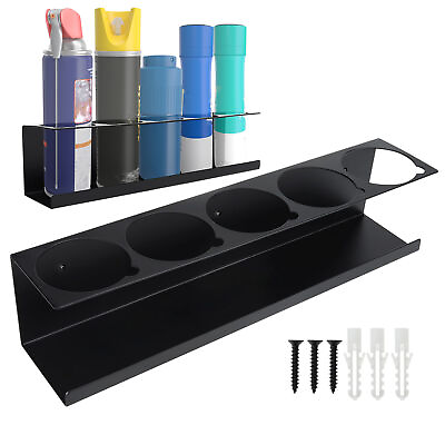 #ad 5 Can Spray Paint or Lube Can Wall Mount Storage Holder Rack Wine Rack $52.09