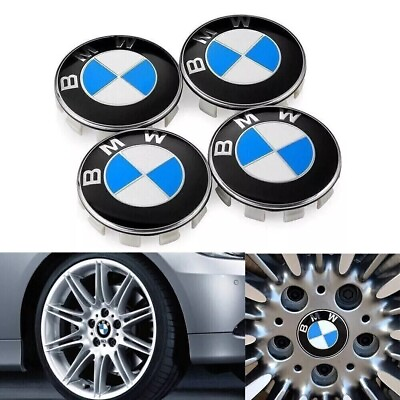 #ad 4Pcs 68mm Fit for BMW Wheel Rim Cover Hub Center Caps Logo Emblem 36136783536 $10.59