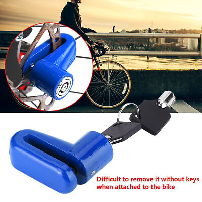 #ad Metal Bike Lock Disc Brakes Anti Theft Bicycle Locks With Plastic Frame amp; Keys $9.70