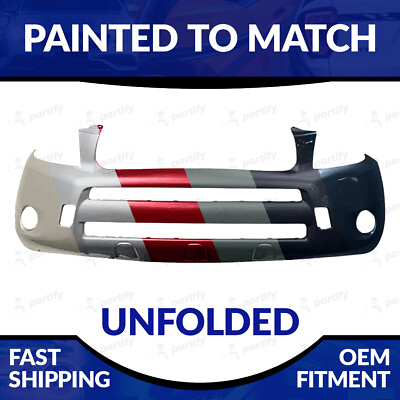 #ad NEW Painted 2006 2008 Toyota RAV4 Unfolded Front Bumper W O Bumper Ext Holes $363.99