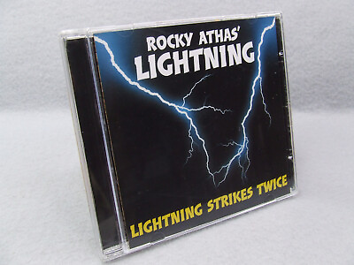 #ad Rocky Athas#x27; Lightning Lightning Strikes Twice CD 2007 Armadillo $29.79
