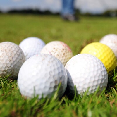 100 Used Golf Balls Swing Away Balls Grade D. FREE SHIPPING $32.50