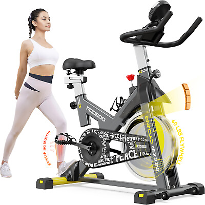 #ad #ad Pro Cycling Bike Stationary Indoor Pooboo Exercise Bike Home Cardio Workout Bike $218.99