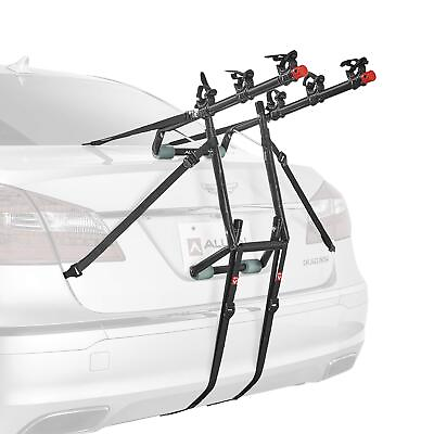 #ad #ad Sports Deluxe Trunk Mount 3 Bike Carrier Model 103DN R Black $79.44