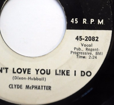 #ad #ad CLYDE McPHATTER Drifters M— Ramp;B PROMO 45 If I didn#x27;t Love You Like I Do Go wsS $16.95