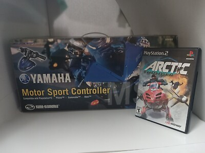 #ad ARCTIC THUNDER GAME amp;NEW YAMAHA SNOW MOBILE CONTROLLER FOR PS2 PLAYSTATION 2 V43 $89.95