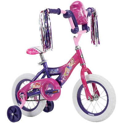 #ad Huffy Disney Princess 12” Girl’s Bike with Bubble Maker $53.88