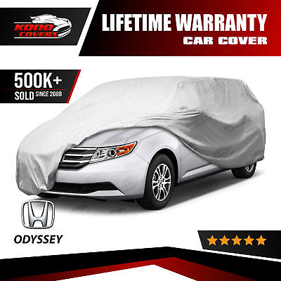 #ad #ad Fits Honda Odyssey 5 Layer Car Cover Fitted Outdoor Water Proof Rain Snow Dust $63.95