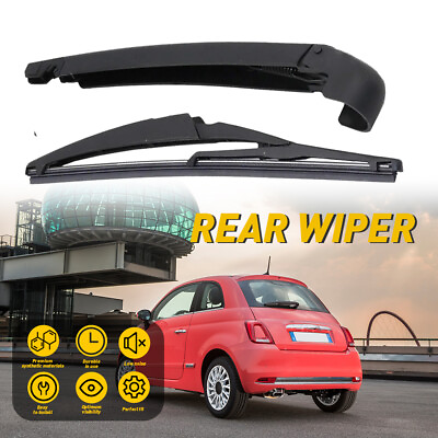 #ad For 2012 2019 Fiat 500 68079869AA Rear Windshield Wiper Arm amp; Blade Perfect Fit $11.99
