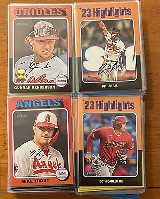 #ad #ad 2024 TOPPS HERITAGE BASEBALL SP#x27;S #1 100 407 You Pick. Combined Shipping $2.99