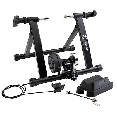 #ad Exercise Bike Trainer Indoor Bicycle Training Stand With Quiet 5 Level Magn... $84.04