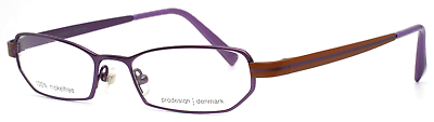 #ad PRODESIGN 1172 3031 Purple Girls Kids Rectangle Eyeglasses 49 17 140 B:24 $45.99
