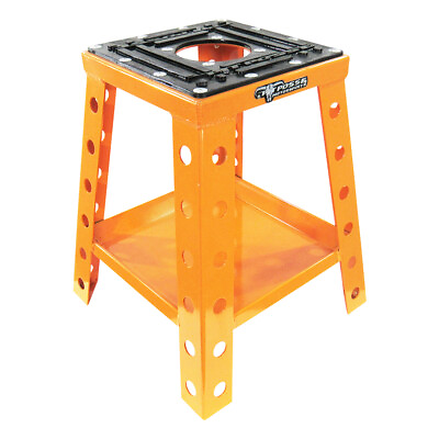 #ad Pit Posse Off Road Universal Motorcycle Motocross Dirt Bike Stand w Tray Orange $64.95