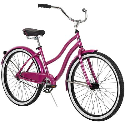 #ad Huffy 26quot; Cranbrook Women#x27;s Beach Cruiser Bike Pink Fast Shipping new $159.00