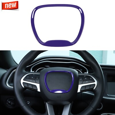 #ad Steering Wheel Trim Cover for Dodge Challenger Charger 15 Purple Accessories $9.99