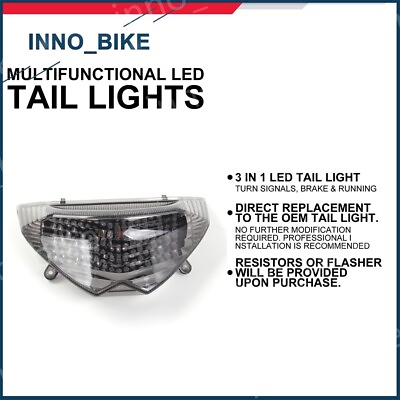 #ad #ad LED Tail Light Brake Turn Signal Lamp For Suzuki GSF 650 1250 Bandit 2009 2013 $62.89
