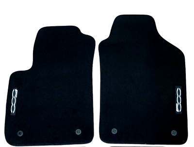 #ad #ad Front Car Floor Mats Velour For Fiat 500 Waterproof Carpet Rugs Auto Liners 2pcs $39.74