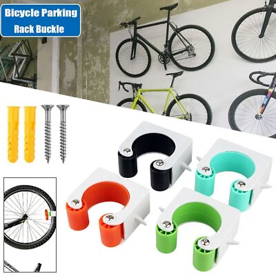 #ad Display Stand Bicycle Bracket Bike Storage Wall Mount Hook Bicycle Parking Rack $8.06