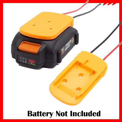#ad Power Wheels Adapter For WORX 20V Lithium Battery Dock Power Connector DIY Truck $12.99