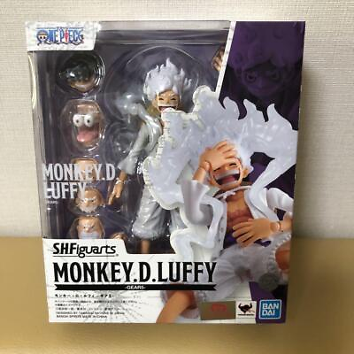 #ad BANDAI S.H. Figuarts Monkey D. Luffy Gear 5 One Piece Action Figure $107.90