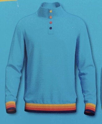 #ad Aldi Drip 2023 Gear Capsule Sweatshirt Pullover M NWT Rainbow Accents Retro $17.99