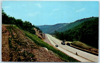 #ad West Virginia#x27;s Turnpike Crosses Rugged Mountains#x27; Flat Top Mountain Area $3.46