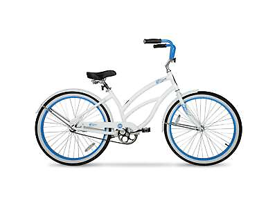 #ad Hyper Bicycles 26 In. Women#x27;s Beach Cruiser White Fast Shipping New. $189.00