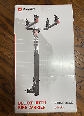#ad Allen Sports Deluxe 2 Two Bicycle Hitch Mounted Bike Rack Carrier 522RR NEW $75.00
