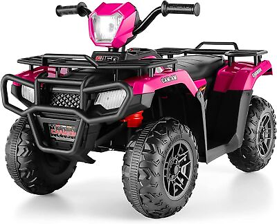 #ad Kids Ride on ATV 12V 4 Wheeler Quad for Kids with LED Lights High Low Speed A🎁 $119.99