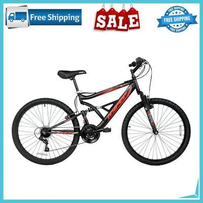 Hyper Bicycle Men#x27;s 26quot; Shocker Mountain Bike Black NEW FREE SHIPPING $117.88