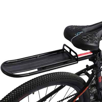 #ad Bicycle Quick Release Adjustable Luggage Carrier Cargo Rear Rack Shelf Cycling $27.18