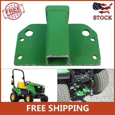 #ad Receiver Adapter Hitch 2quot; Rear For John Deere 1023E 1025R 1026 Green Aftermarket $37.45