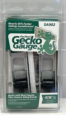 #ad PacTool SA902 Gecko Gauge Siding Mountain Kit For 5 16 Inch Fiber Cement Siding $41.40