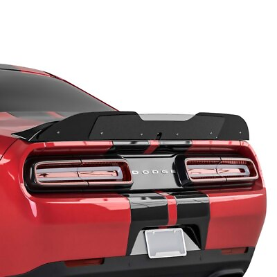 For Dodge Challenger 15 22 V3R Style Gloss Black Rear Wicker Bill Add on Spoiler $202.68