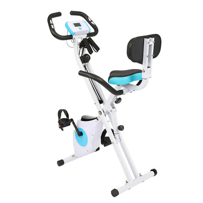#ad Exercise Bike 3in1 Folding Stationary Bike with Arm Resistance Bands $149.66