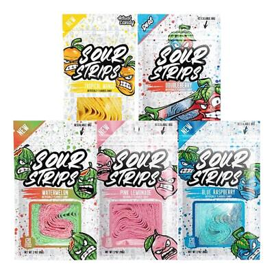 #ad SOUR STRIPS TOP 5 VARIETY PACK $19.99