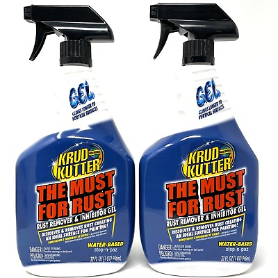 #ad #ad Krud Kutter The Must For Rust Rust Remover amp; Inhibitor Gel 32 Oz 2 Pack $39.95