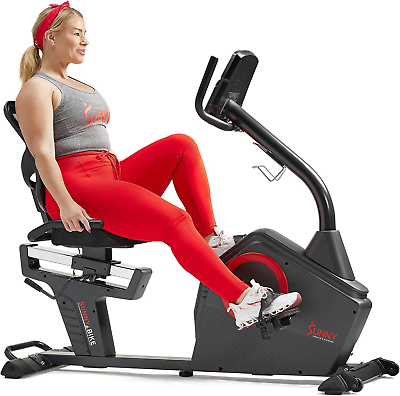 #ad Magnetic Resistance Recumbent Bike with Optional Exclusive App $1050.99
