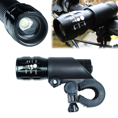 #ad #ad Waterproof Bicycle Lamp Bike Safety Flashlight Cycling Front LED Headlight $6.99