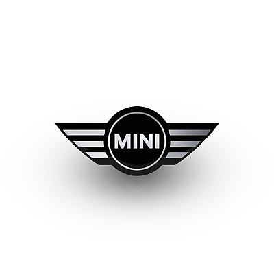 #ad MINI Cooper S JCW Steering Wheel Badge Gel Overlay Chrome FITS ALL MINI $12.99