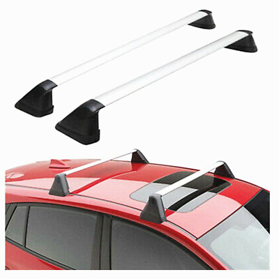 For 12 16 Subaru Impreza OE Style Fixed Roof Rack Cross Bars Set Luggage Carrier $99.50