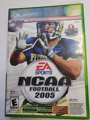 #ad NCAA Football 2005 EA Sports For Microsoft Xbox Live Online Enabled $8.41